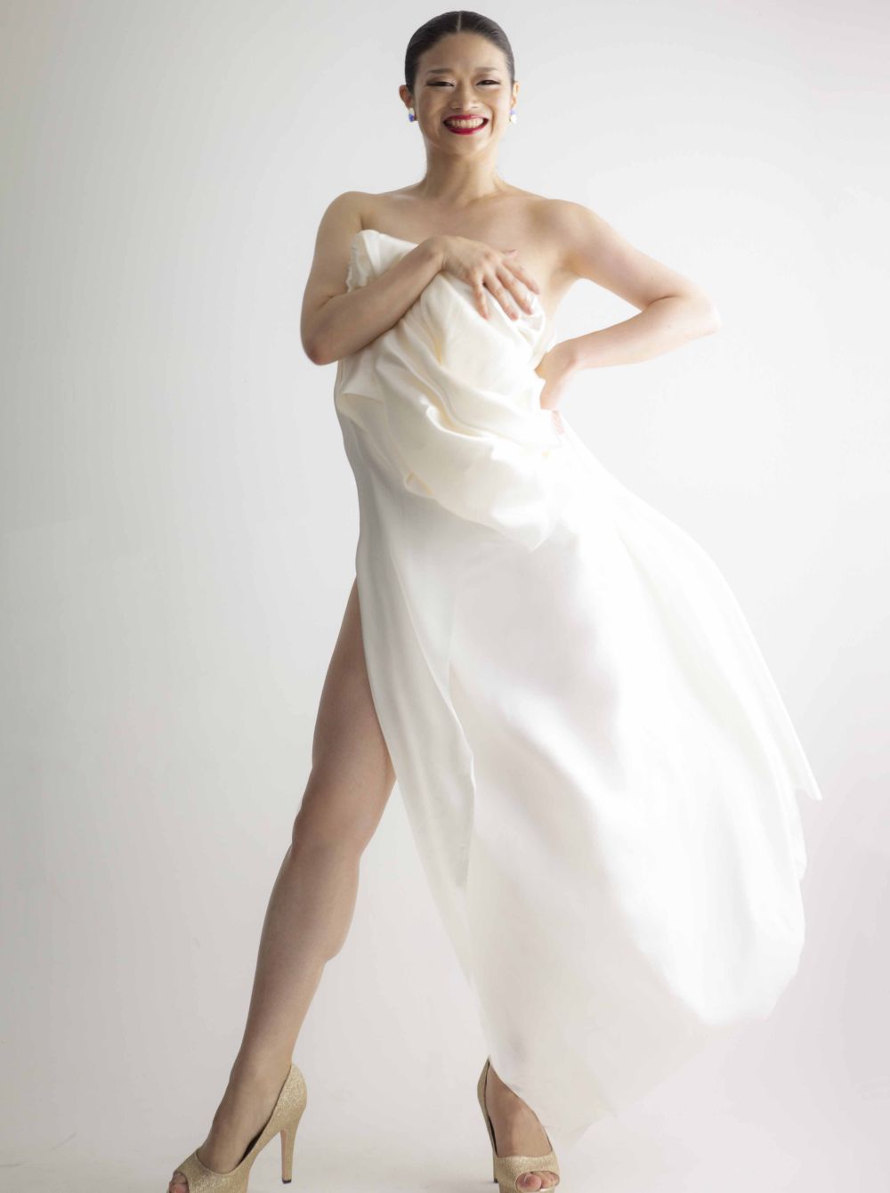 川部米応が撮影した演奏家のポートレート写真